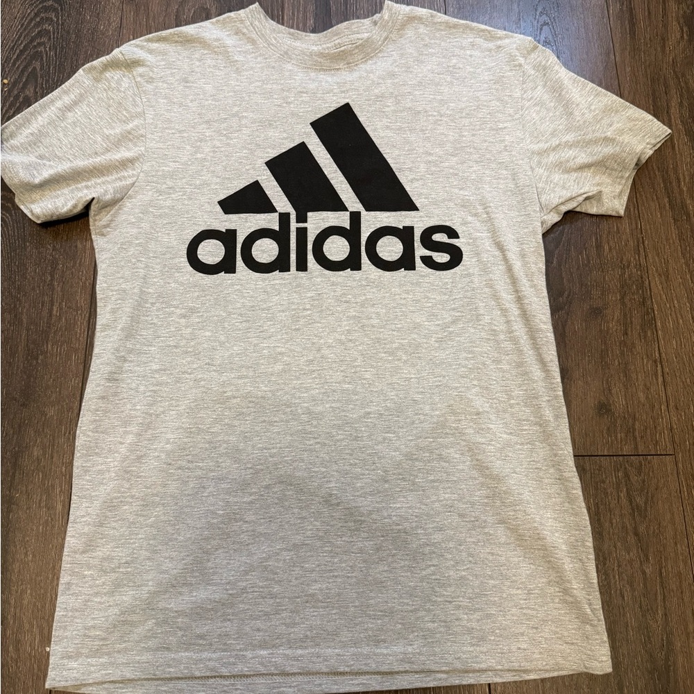 Grey Adidas T Shirt